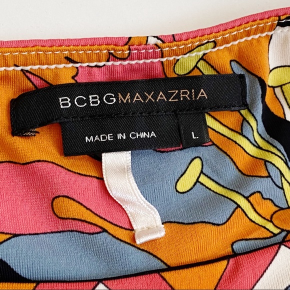 BCBGMaxazria Floral Halter Dress - Picture 5 of 5